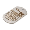 Non-Tarnish 201 Stainless Steel Pendants STAS-L079-01P-06-2