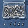 40Pcs 304 Stainless Steel Ball Post Stud Earring Findings STAS-FS0001-76P-6