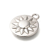 Anti-Tarnish 304 Stainless Steel Pendants STAS-I321-15P-2