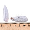 Natural Blue Lace Agate Pendants G-K381-25-3