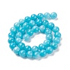 Natural Mashan Jade Round Beads Strands G-D263-10mm-XS20-3