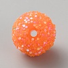 Opaque Acrylic Glitter Beads FIND-CJC0010-111A-07-2