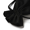 Velvet Cloth Drawstring Bags TP-G001-01D-06-3