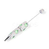 Resin & Polymer Clay Pave Rhinestone Ball-Point Pen AJEW-T013-04M-1-1