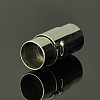 Stainless Steel Locking Tube Magnetic Clasps STAS-C010-1-2