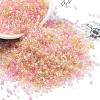 Transparent Colours Glass Seed Beads SEED-H003-01K-1