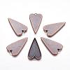 Tibetan Style Alloy Big Pendant Cabochon Settings RLF11251Y-NF-1
