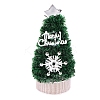 Mini PET Plastic Christmas Trees Model PW-WGAF9E0-03-1