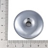 Synthetic Terahertz Stone China Safety Buckle Pendants G-A234-01A-3