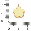 304 Stainless Steel Enamel Pendants STAS-F331-01C-G-3