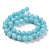 Natural Mashan Jade Round Beads Strands G-D263-4mm-XS28-5