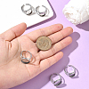 6Pcs 3 Styles 304 Stainless Steel Cuff Ring Settings STAS-BBC0008-14P-4