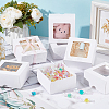 Square Kraft Paper Storage Gift Boxes CON-WH0095-100B-01-5