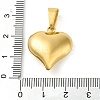 PVD Vacuum Plating 304 Stainless Steel Pendants STAS-R229-04B-G-3