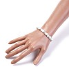 Natural & Synthetic Gemstone Stretch Bracelets BJEW-JB04506-4