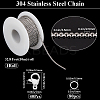 DIY 304 Stainless Steel Box Chains Necklaces Making Kits DIY-BBC0002-05-2
