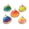 Sea Shell Pendants SSHEL-B002-07G-01-1