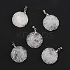 Natural Quartz Crystal Pendants G-I319-02P-09-1