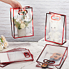 Rectangle Plastic Transparent Gift Bags ABAG-WH0048-21B-3