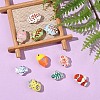 10Pcs 10 Styles Handmade Porcelain Beads PORC-YW0001-30-2