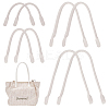 8Pcs 4 Style PU Leather Sew on Bag Handles PURS-WR0001-26A-1