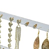 Organic Glass Earring Stands Displays LS-EDIS-E008-01-4