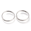 304 Stainless Steel Plain Band Rings RJEW-B0006-7-01P-1