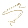 304 Stainless Steel Pendant Necklaces LS-NJEW-H029-02G-R-2
