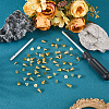 100 Bags Alloy Spiked Cone Rivets for Bag Decoration FIND-CL0002-06G-4