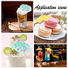 2 Bags 2 Styles Umbrella Bamboo & PET Plastic Toothpick Decorations AJEW-CP0007-29-6