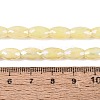 Anti-Tarnish Electroplate Glass Beads Strands EGLA-Q130-02A-09-4