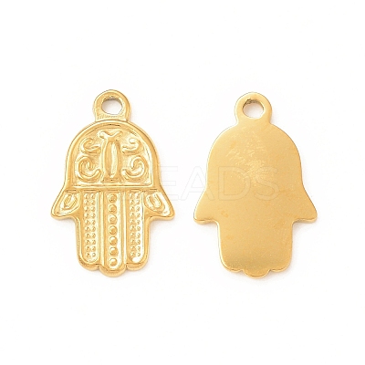 304 Stainless Steel Pendants STAS-A075-06G-1