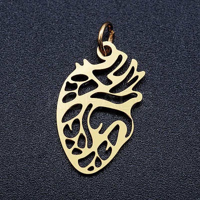 201 Stainless Steel Pendants STAS-T046-JA352-2-1