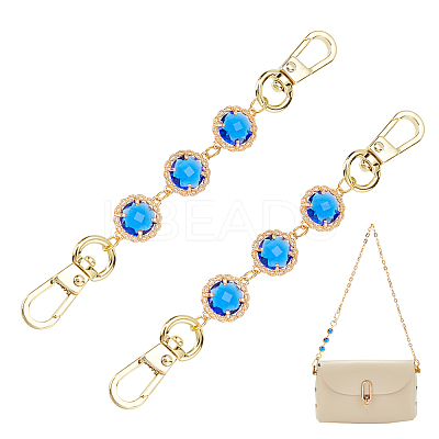 2Pcs Glass Link Bag Handle Extenders FIND-WR0006-45D-1
