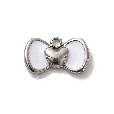 304 Stainless Steel Enamel Charms STAS-B074-06P-02-1