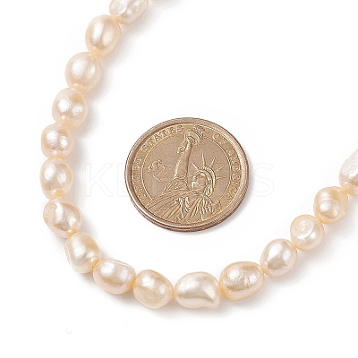 Natural Pearl Beaded Necklaces for Women NJEW-JN04107-03-1