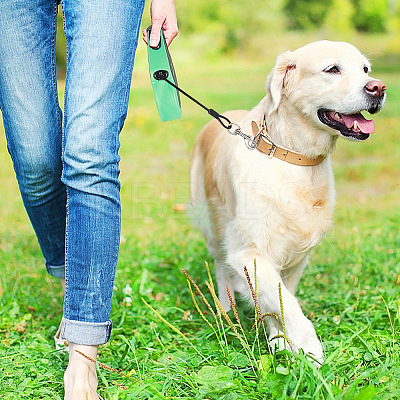2Pcs 2 Colors Steel Wire Chew-Proof Dog Leash Extension AJEW-GO0001-39-1