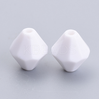 Opaque Acrylic Beads SACR-S300-02A-01-1