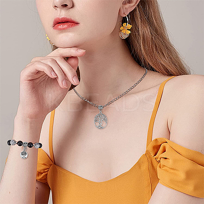 32Pcs Tibetan Style Alloy Pendants PALLOY-PH01355-1