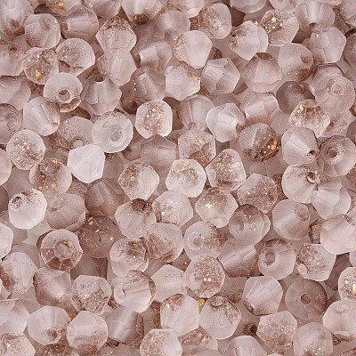 Frosted Glass Seed Beads SEED-N012-01K-1