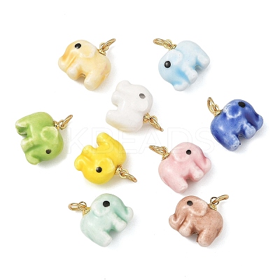 Handmade Porcelain Charms PALLOY-JF05920-1