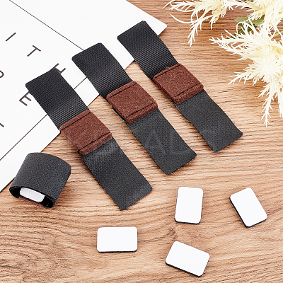 20 Sets Felt Furniture Pads with Hook and Loop Fasteners for Sled Chair FIND-BC0003-12-1