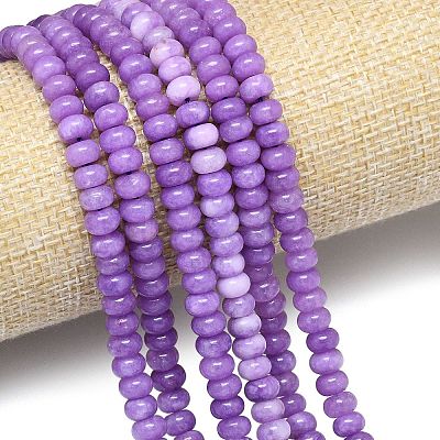 Natural Malaysia Jade Beads Strands G-B165-G01-4x6mm-03-1