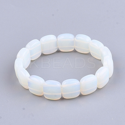 Opalite Stretch Bracelets BJEW-S039-05D-1