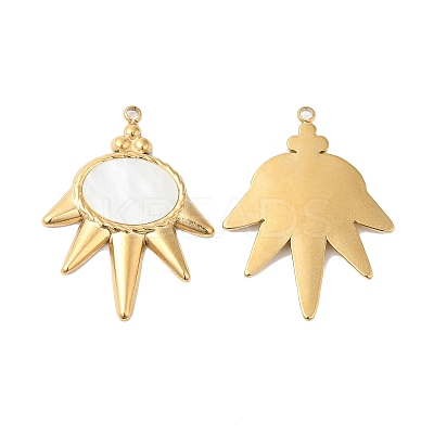 Ion Plating(IP) 304 Stainless Steel Pendants STAS-Q215-30G-1