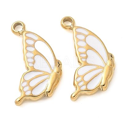 304 Stainless Steel Enamel Charms STAS-Q345-29G-1