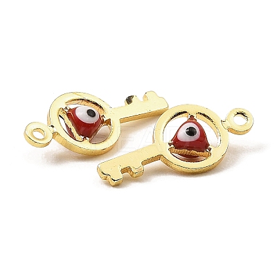 Brass with Enamel Pendants X1-KK-K337-05G-1