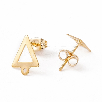 201 Stainless Steel Stud Earring Findings X1-EJEW-A071-19G-1