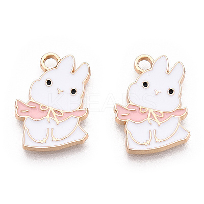 Alloy Enamel Pendants PALLOY-N170-035B-NR-1