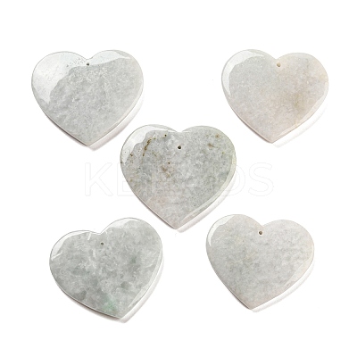 Natural Myanmar Jade Pendants G-P512-06B-01-1